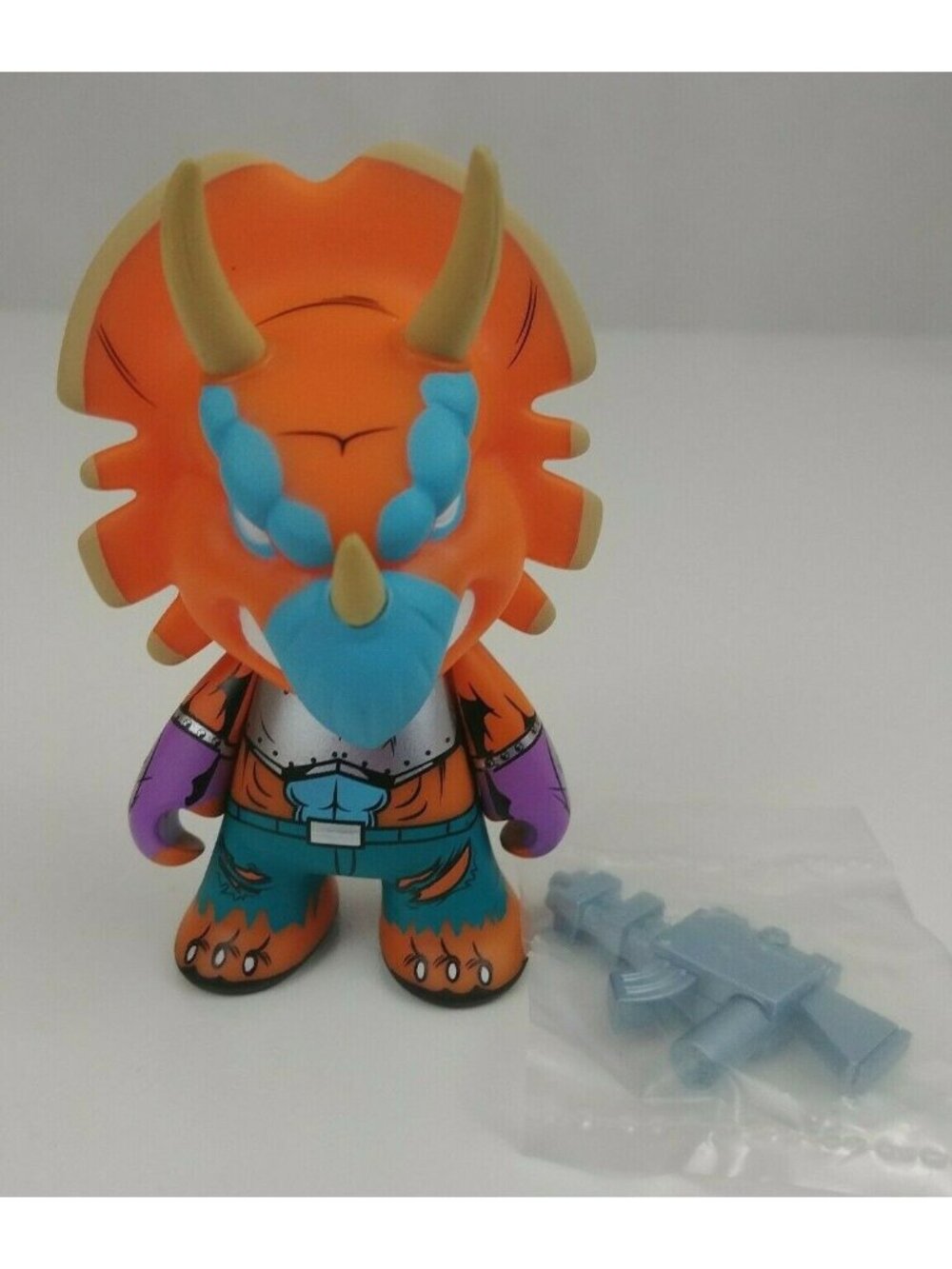 Kidrobot TMNT Series 2 Teenage Mutant Ninja Turtles Tricerrton 3" Vinyl Fig